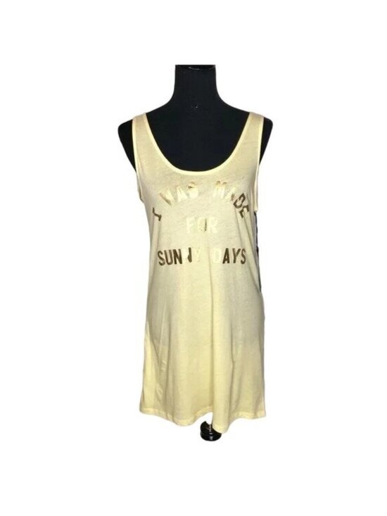Wildfox Dresses & Skirts - Wildfox Neon Yellow Poolside Sleeveless Tank Dress